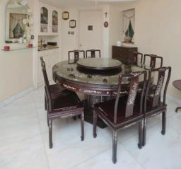 Chinese Round Dining Table and Chairs image 3