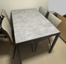 Dining Table with 4 Chairs image 1