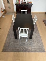 Extendable Solid Wood Dining Table image 2