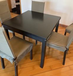 Free Ikea dinning table 6 chairs image 2