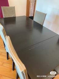 Free Ikea dinning table 6 chairs image 6