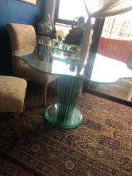 Glass Dining Table for Sale image 1