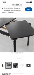 Ikea Extendable Table image 5