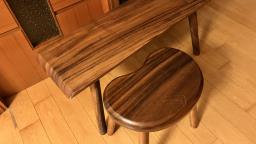 Teak Round Dining Table - Solid Hardwood image 6