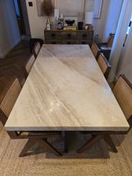 Travatine Dining Table image 3