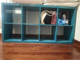 2 Turquoise Modular Side Tables image 1