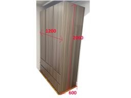3 doors wardrobe image 1