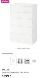 5 drawers cabinet image 6