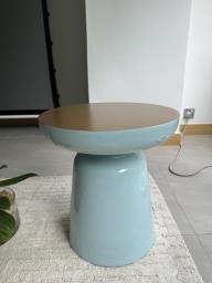 Blue side table image 1