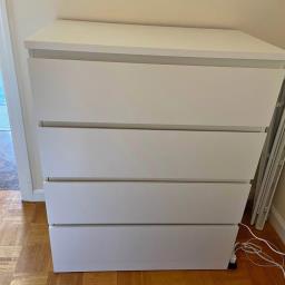 Chest Of 4 Drawers White image 1
