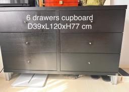 Chest of 6 drawers image 1