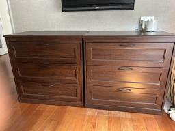 Chest of draws set of 2 pcs  each 375 Hk image 1