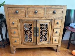 Chinese antique cabinet image 2