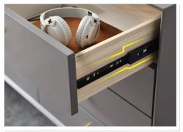 Contemporary Grey Dresser image 2