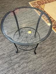 Glass side tables image 4