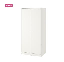 Ikea 2 Door White Wardrobe - Like New image 3