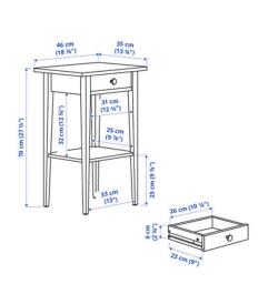 Ikea bedside table image 3