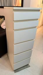 Ikea chest of 6 drawers image 1