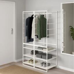 Ikea Jonaxel open wardrobe image 1