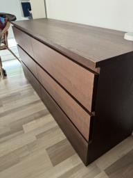 Ikea Malm 6 drawer chest of drawers image 2