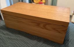 Ikea Malm Storage Unit - Oak Veneer image 1