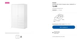 Ikea Musken wardrobe image 3