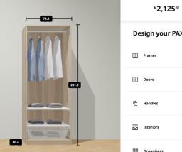 Ikea Pax Wardrobes image 2