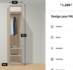 Ikea Pax Wardrobes image 3
