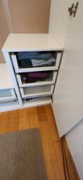 Ikea wardrobe with shelves etc image 2