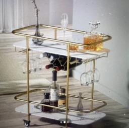 Modern useful drinks trolly image 1