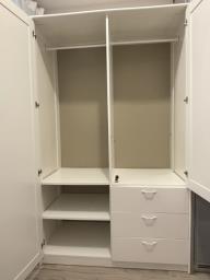 Moving Sale Ikea Musken large wardrobe image 3