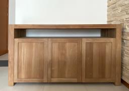 Ovo Teak Solid Wood Sideboard  90 New image 1