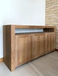 Ovo Teak Solid Wood Sideboard  90 New image 2
