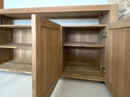 Ovo Teak Solid Wood Sideboard  90 New image 6
