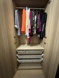 Pax wardrobe 100x236x58 with drawers image 2