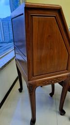 rose wood  table  cabinet  chair set image 2