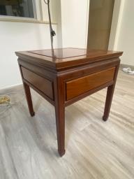 Rosewood side table image 5