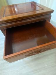 Rosewood side table image 6