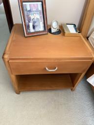 Shanghai made solid wood bedroom set image 2