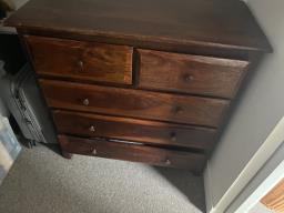 Solid wood dresser image 1