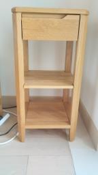 solid wood side tablestool image 1