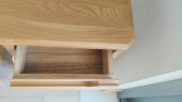 solid wood side tablestool image 2
