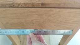 solid wood side tablestool image 4