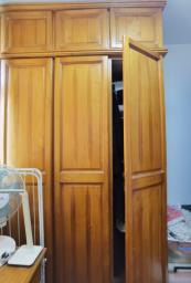 Solid wood wardrobe image 2