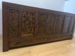 Tibetan Sideboard with dragons print image 1