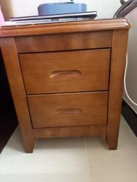 Two bedside tables solidwood image 1
