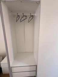 Two Ikea wardrobes with sliding doors image 5
