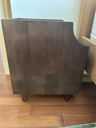 Wood bedroom side tables image 1