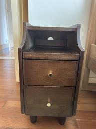 Wood bedroom side tables image 3