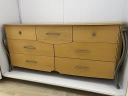 Wooden Large Chest of Drawers image 1